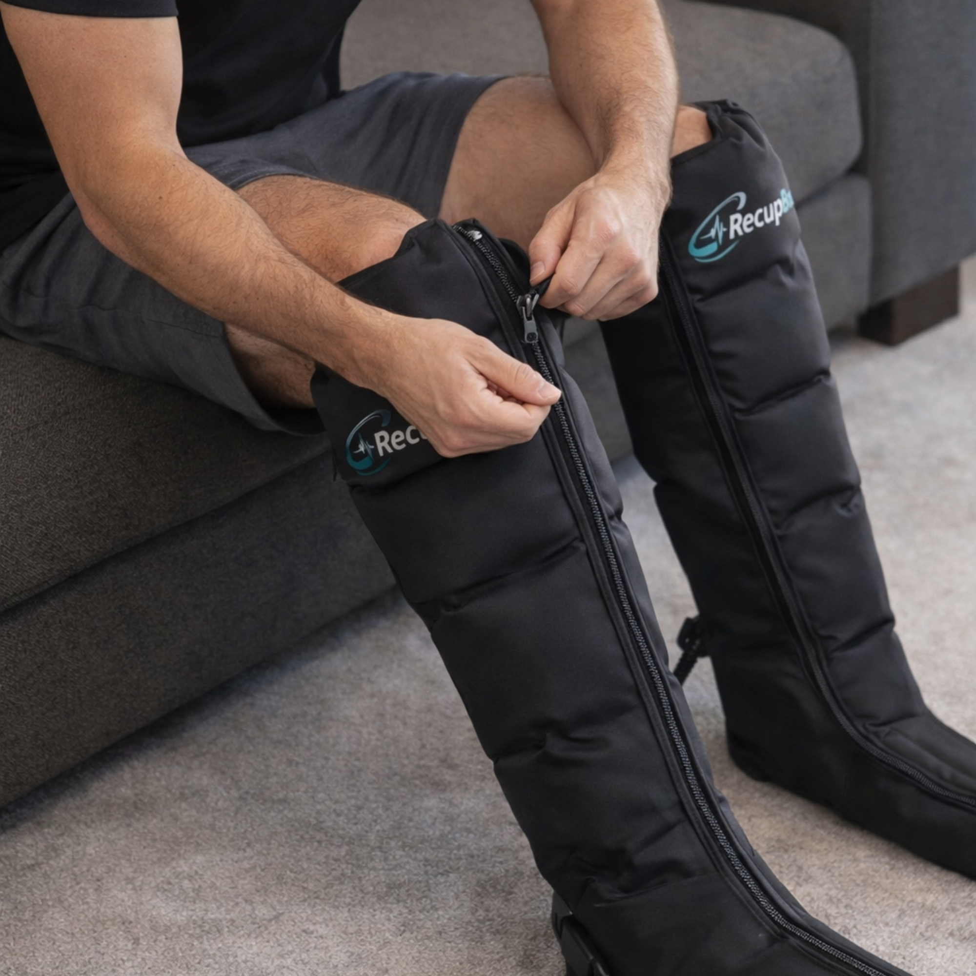 Jambières de pressothérapie pour récupération - RecupBoost